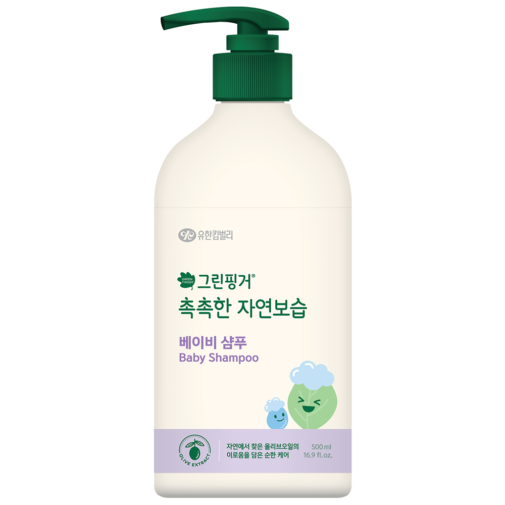 (무료배송) 그린핑거 촉촉한 자연보습 샴푸 500ml (EA)