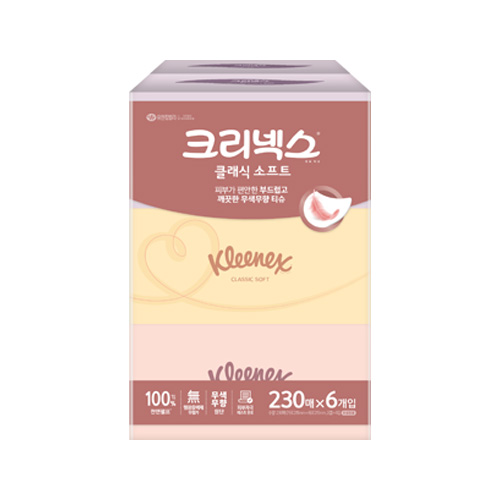 크리넥스 클래식소프트 230매X6개입(EA)