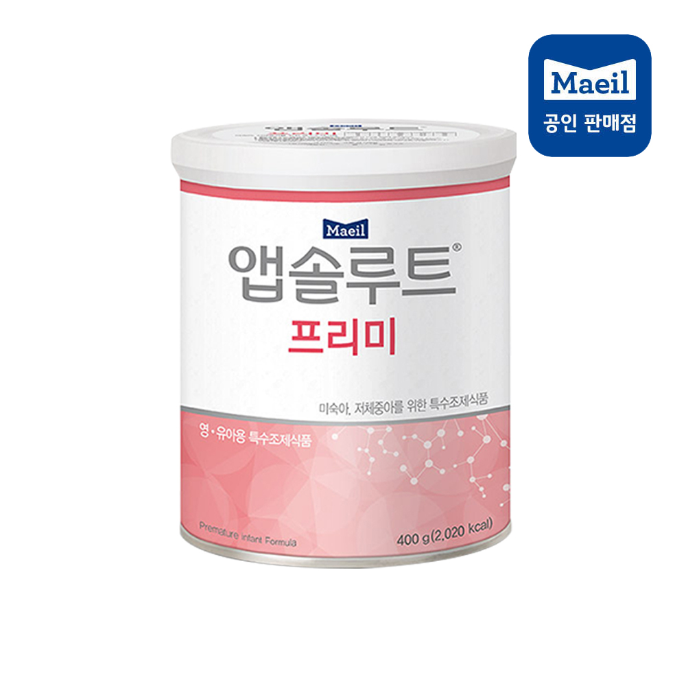 [앱솔루트] 특수분유 프리미 400g 1캔