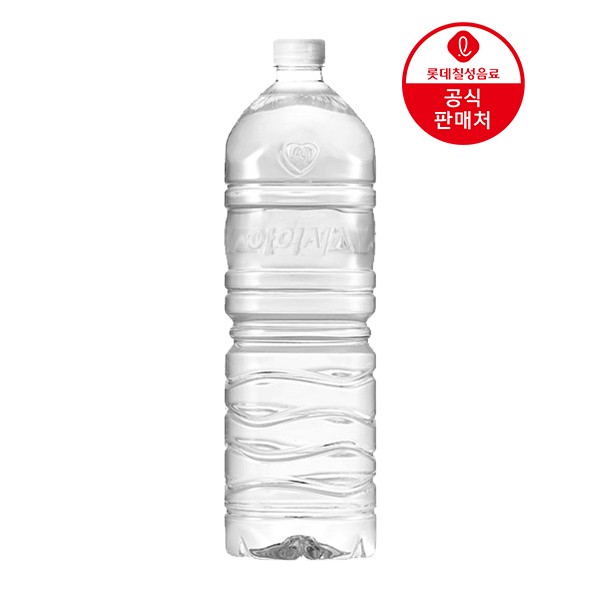 [아이시스] 생수 화이트캡 무라벨 2L(12펫)