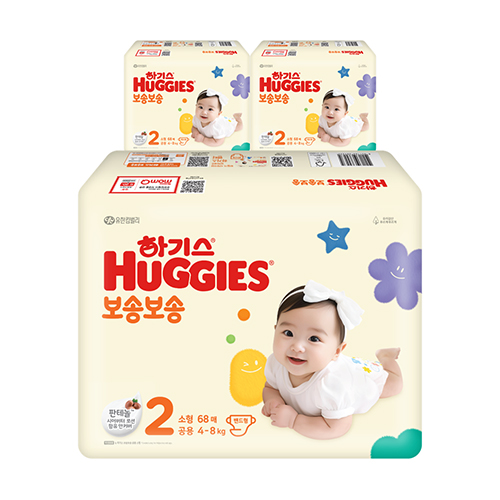 하기스 보송보송 2단계 공용 204매 (밴드형)