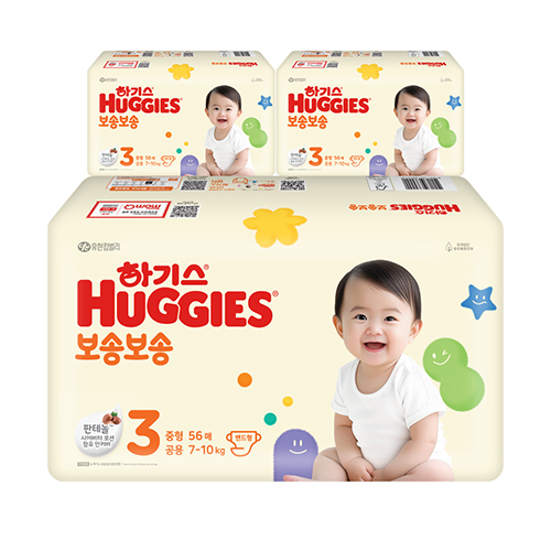 2024 하기스 보송보송 3단계 공용 168매 (밴드형)