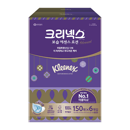 크리넥스 보습에센스로션 AV 150매 X 6개입 (EA)