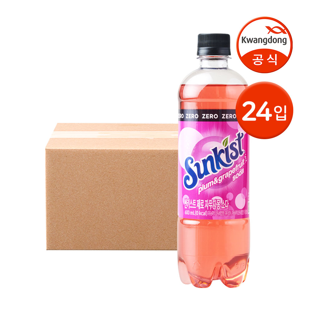 [롯데온] 썬키스트 제로 소다 355ml 4종 24+24 총48입 (21,110원/무료) | 롯데온