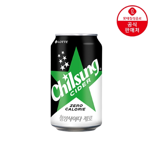 [칠성사이다] 제로 355ml(24캔)