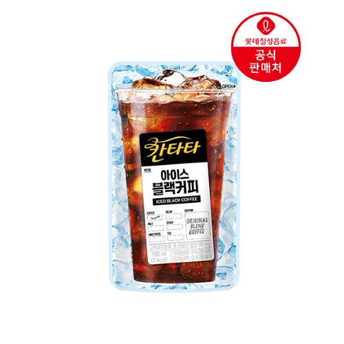 [칸타타] 아이스 블랙커피 190ml(20파우치)